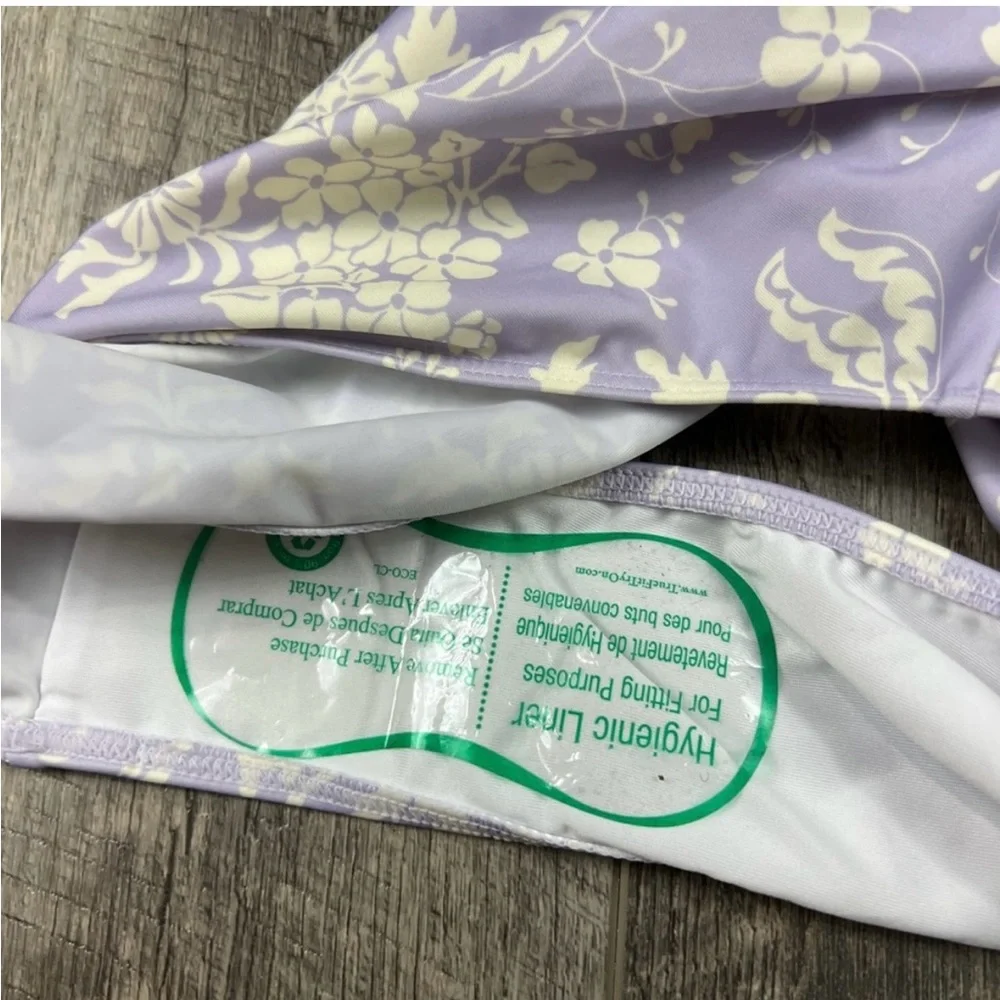 Summersalt Vintage Floral Halter Plunge One Piece Swimsuit 6 NWT - Picture 9 of 9